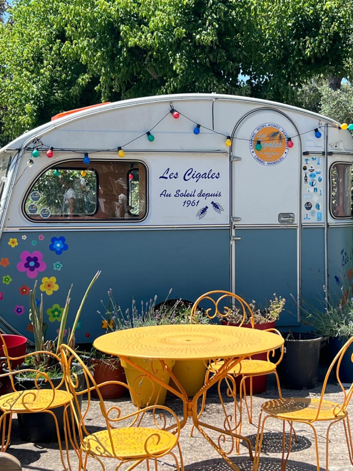 Camping Les Cigales Otel Mandelieu Dış mekan fotoğraf